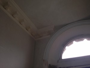 Coving with frame