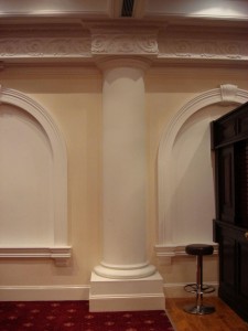 Panel moulding in Gallery