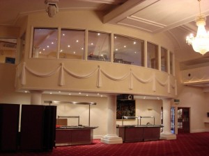 Panel mouldings in Conference room