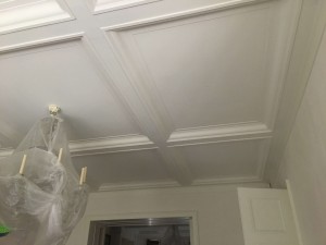 Panel moulding in Living room