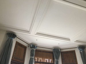 Panel moulding in Living room